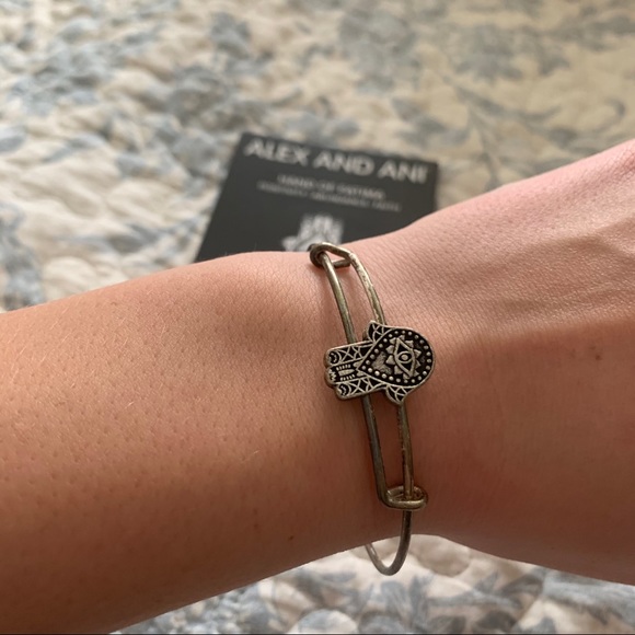 Hand of Fatima Alex and Ani Bangle - Picture 2 of 2